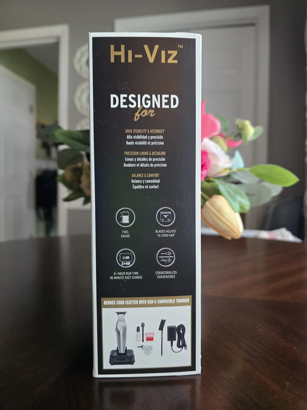 WAHL Hi-Viz High Visibility Silver Trimmer